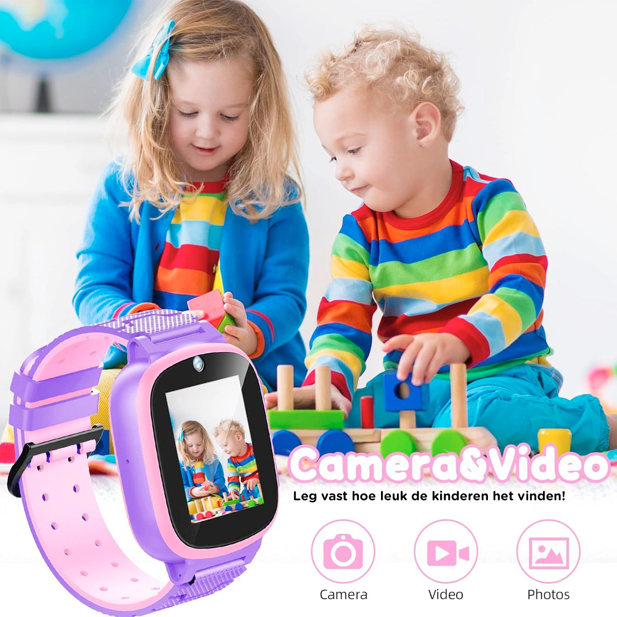 Avelena | Kinder-Smartwatch mit Tracking Safescout