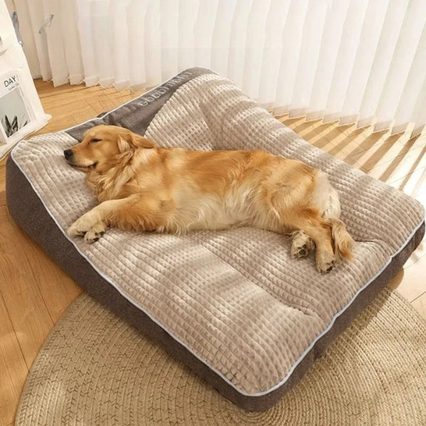 Avelena | XXL Orthopädische Hundematratze Bett mit abnehmbarem Bezug für große Hunde