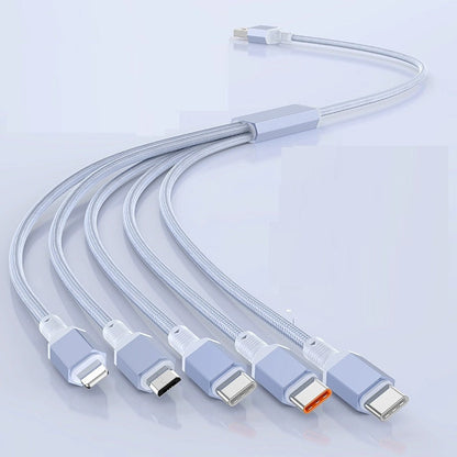 Avelena | 100W Schnelllade 5-in-1 Datenkabel - Energie Tanken