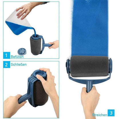 Avelena | Bequee Farbroller wiederbefüllbarer Farbtank Kantenroller, Roller mit Tank