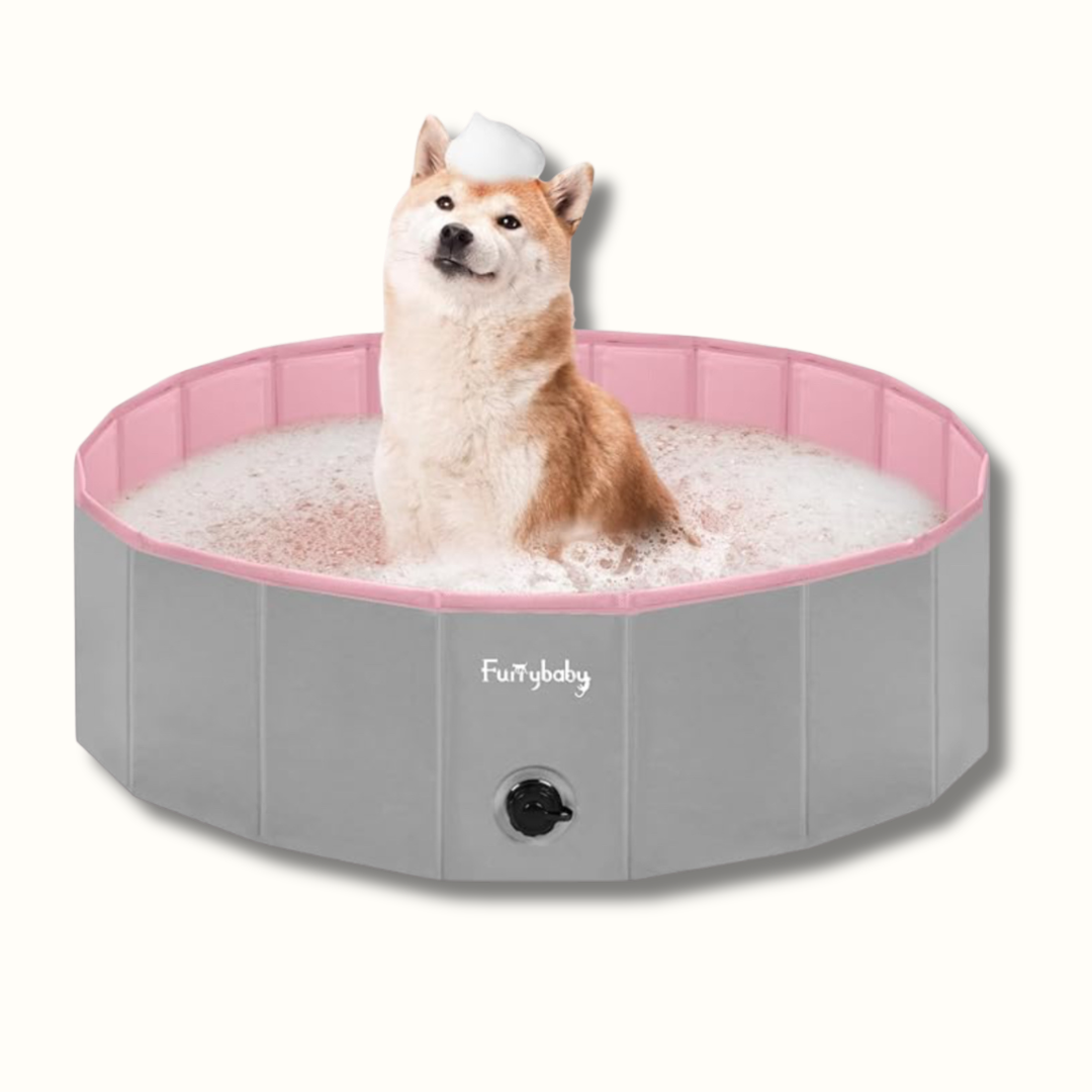 Avelena | Snuffpool Zusammenklappbares Hundepool Hartplastik