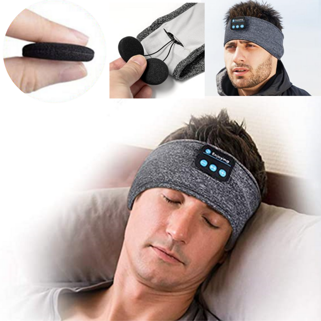 Avelena | 3-In-1 Schlafmaske mit Kopfhörer