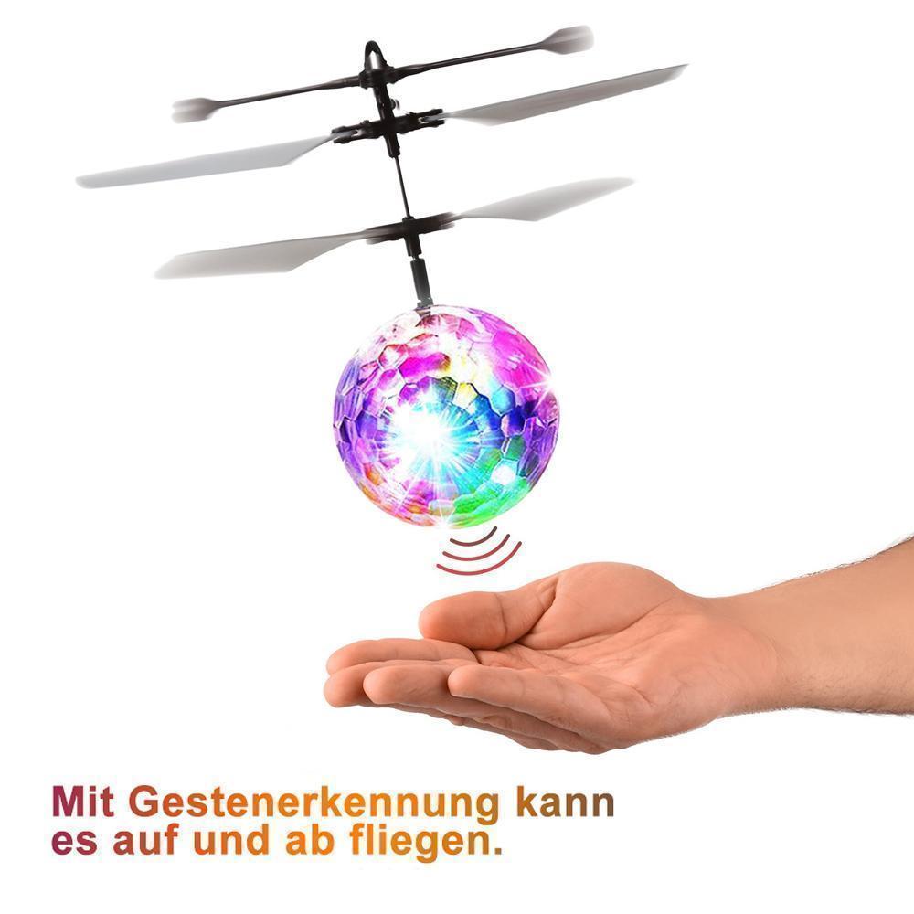 Avelena | Fliegender Ball mit LED-Beleuchtung
