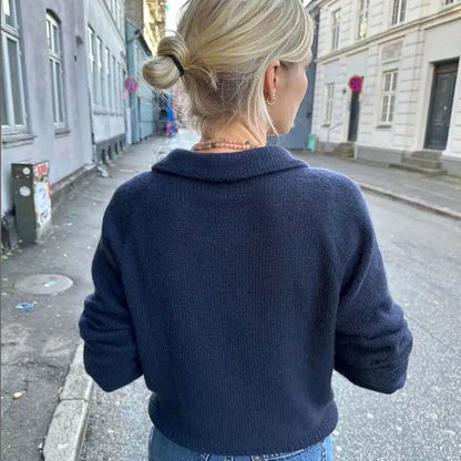 Avelena | Bequemer Rollkragenpullover mit Rippbündchen