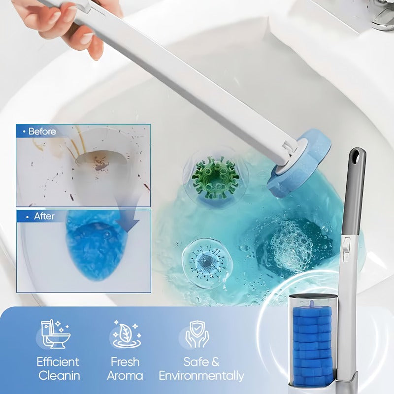 Avelena | Einweg-Schwammkopf-Toilettenbürste