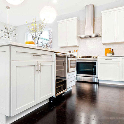 Avelena | Gebürstetes Nickel Moderne Edelstahl Schubladenbeschläge T-Bar Griffe