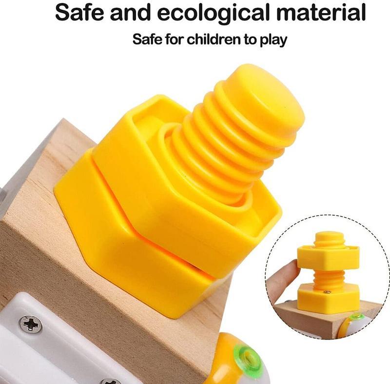 Avelena | Kleinkind Beschäftigungsbrett Montessori Spiel