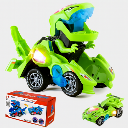 Avelena | BotCar – Verwandlungsfähiges Roboterspielzeugauto mit Lichtern und Geräuschen