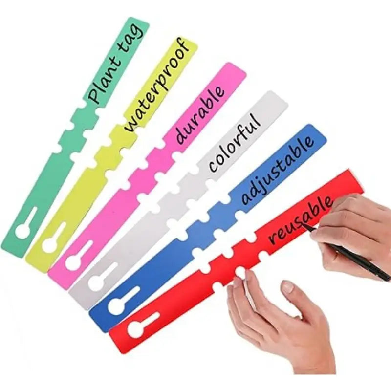 Avelena | Wiederverwendbare Pflanzenetiketten aus Kunststoff für Garten und Baummarkierung