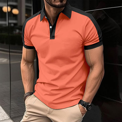 Avelena | Kurzarm Geschäftshemd Sommerliches Casual Poloshirt