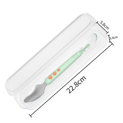 Avelena | Baby Doppelkopf Schabfruchtlöffel