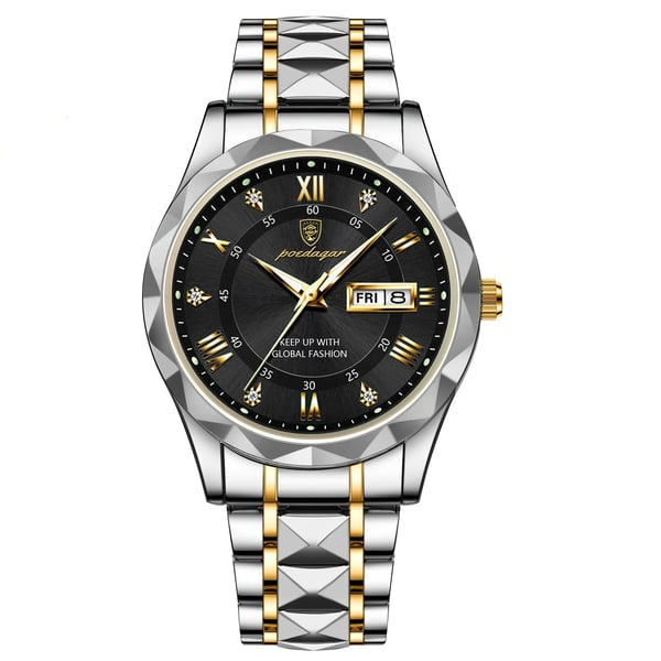 Avelena | 2023 Weihnachtsverkauf Heißverkauf Wasserdicht Top Marke Luxus Mann Armbanduhr mit leuchtenden
