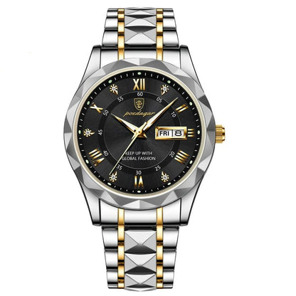 Avelena | 2023 Weihnachtsverkauf Heißverkauf Wasserdicht Top Marke Luxus Mann Armbanduhr mit leuchtenden