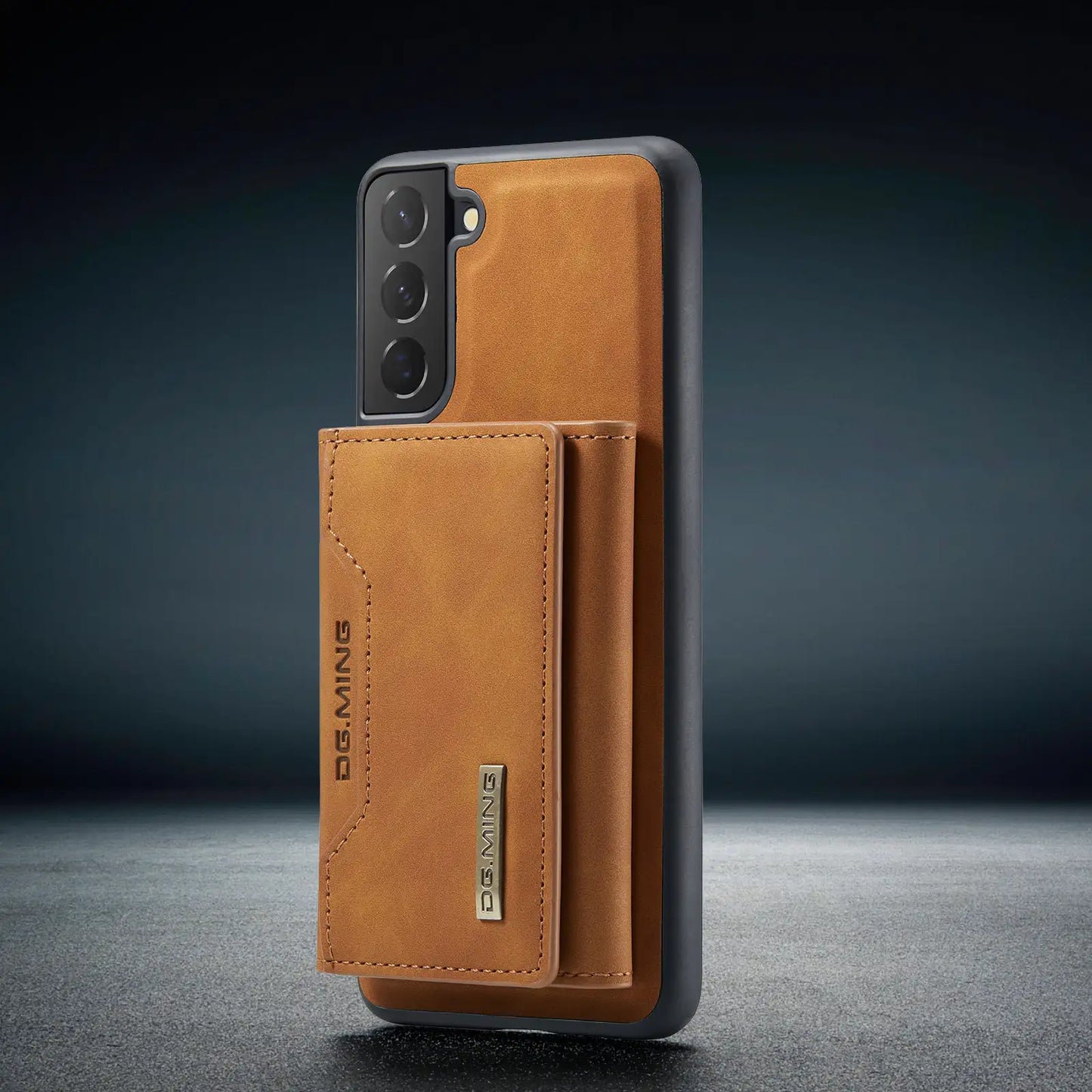 Avelena | Kartenhalter Schutzhülle aus Premium-Leder für Samsung
