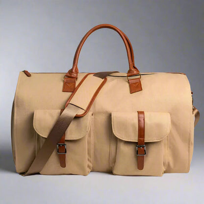 Avelena | Travel Duffel Bag Leather Carry On Luggage