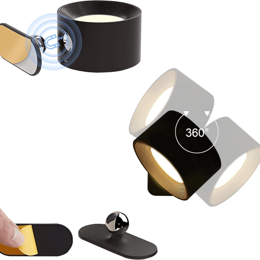 Avelena | Versalampe | Kabellose Wandleuchte mit Flexiblem Design