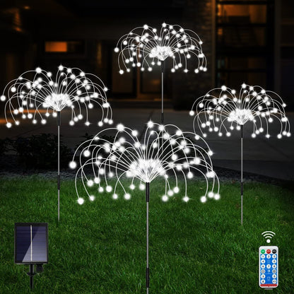 Avelena | 4er-Pack: Solarleuchten Außen, Warmweiß Gartenlichter