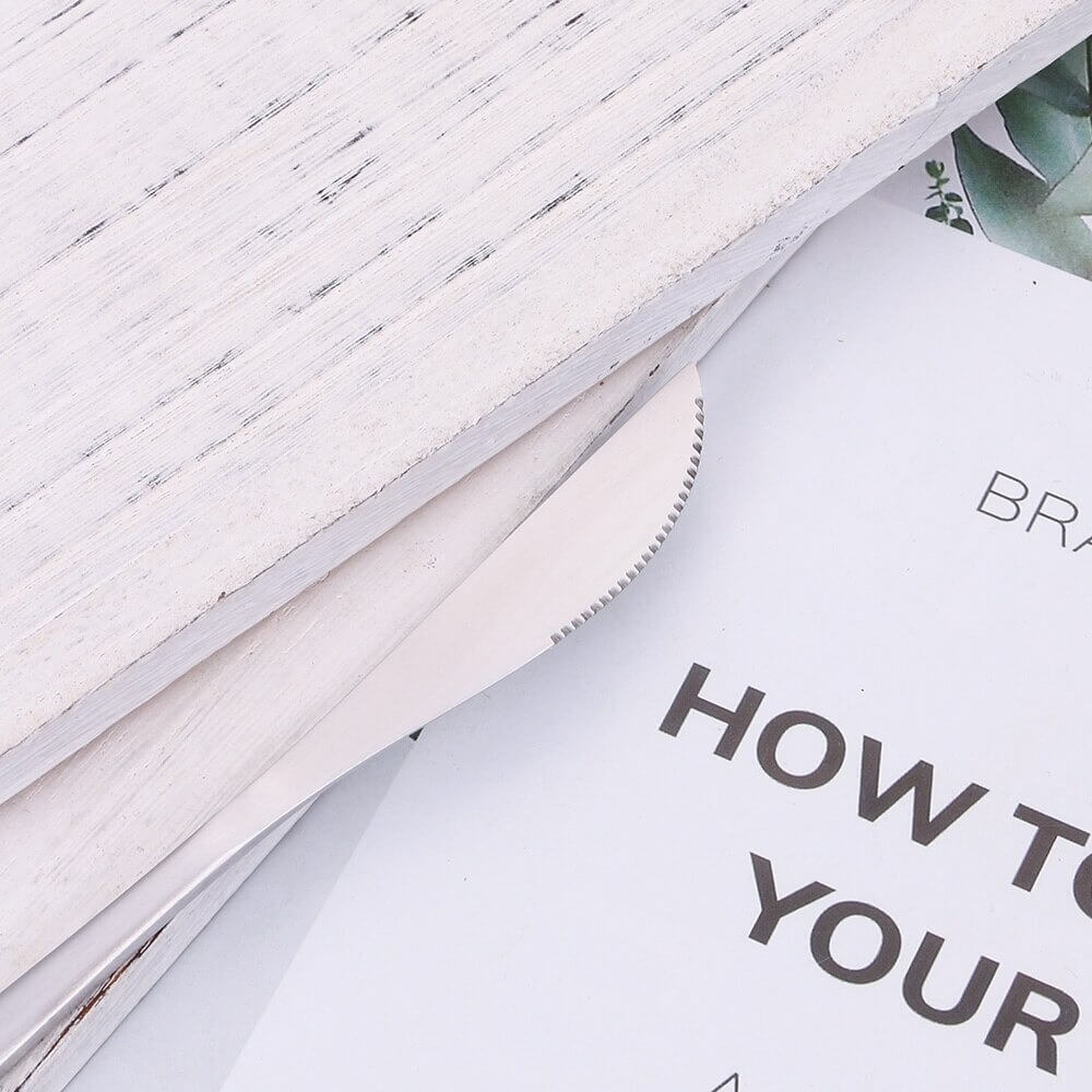 Avelena | Modernes Silberbesteck Utensilienset