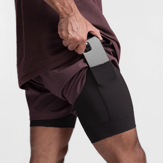 Komfortable Fitness-Shorts