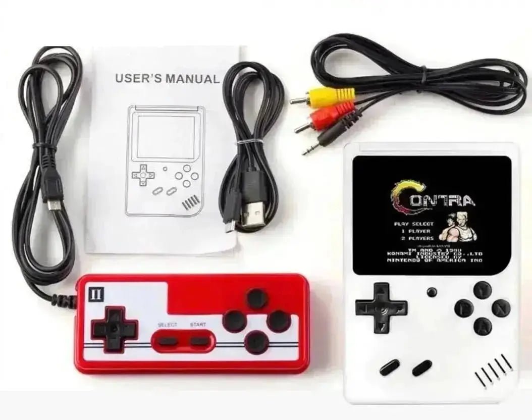 Avelena | 400 In 1 Retro Games Gameboy Konsole mit 400 Nostalgischen Spielen Handheld