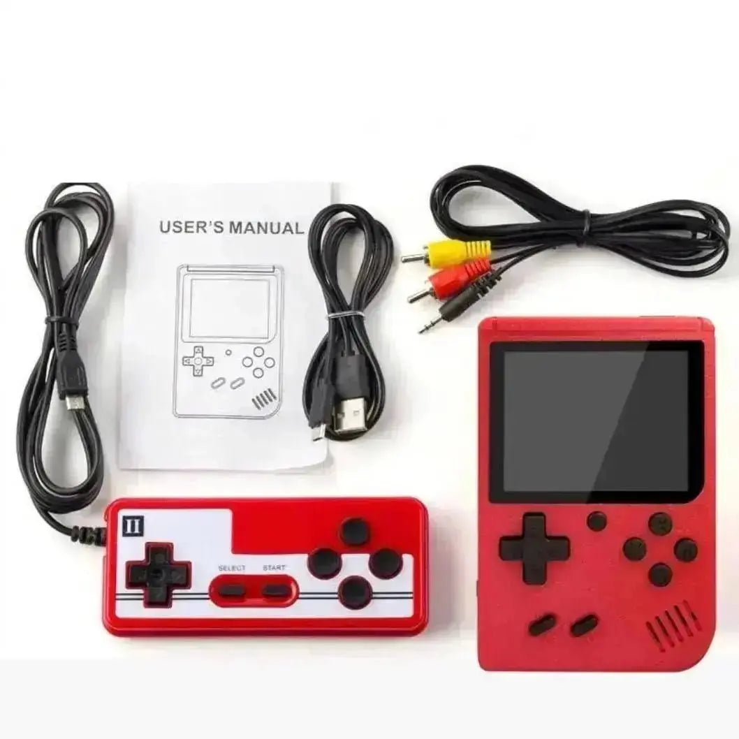 Avelena | 400 In 1 Retro Games Gameboy Konsole mit 400 Nostalgischen Spielen Handheld