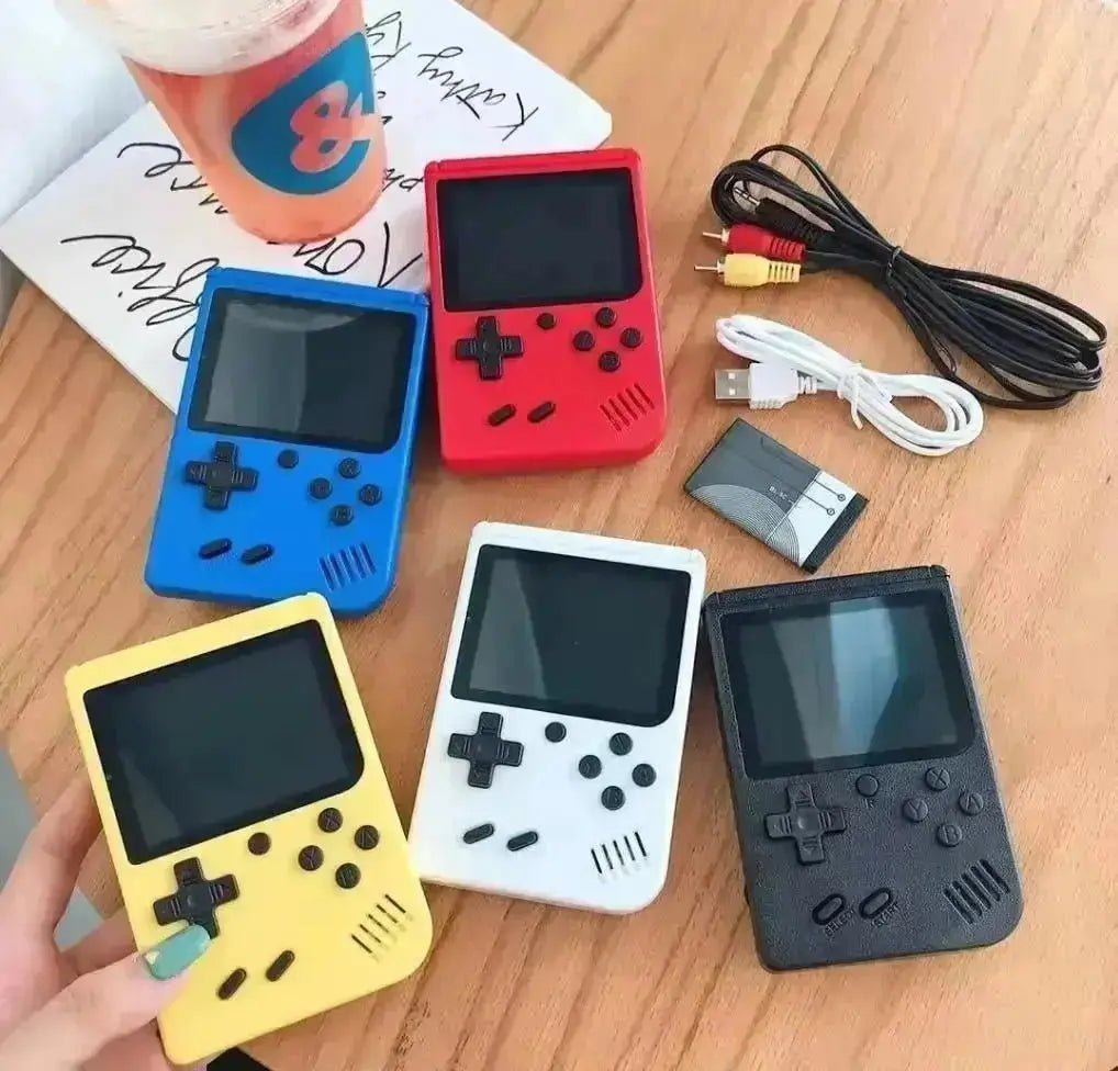 Avelena | 400 In 1 Retro Games Gameboy Konsole mit 400 Nostalgischen Spielen Handheld