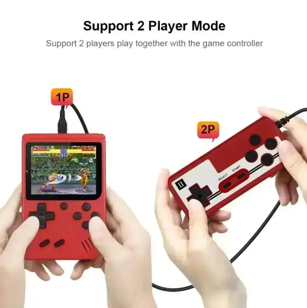 Avelena | 400 In 1 Retro Games Gameboy Konsole mit 400 Nostalgischen Spielen Handheld
