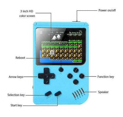 Avelena | 400 In 1 Tragbare Video Handheld Retro-Spielkonsole Geschenk für Kinder