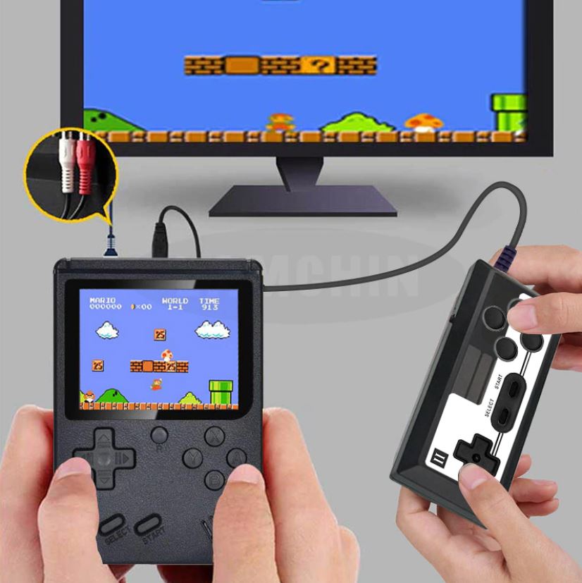 Avelena | 400 In 1 Tragbare Video Handheld Retro-Spielkonsole Geschenk für Kinder