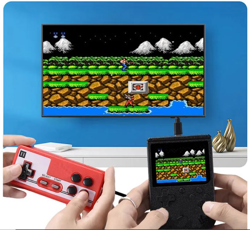 Avelena | 400 In 1 Tragbare Video Handheld Retro-Spielkonsole Geschenk für Kinder