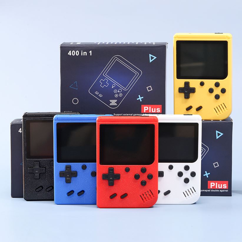 Avelena | 400 In 1 Tragbare Video Handheld Retro-Spielkonsole Geschenk für Kinder