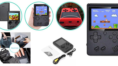 Avelena | 400 In 1 Tragbare Video Handheld Retro-Spielkonsole Geschenk für Kinder