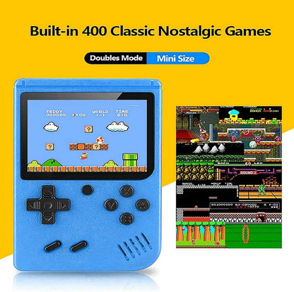 Avelena | 400 In 1 Tragbare Video Handheld Retro-Spielkonsole Geschenk für Kinder