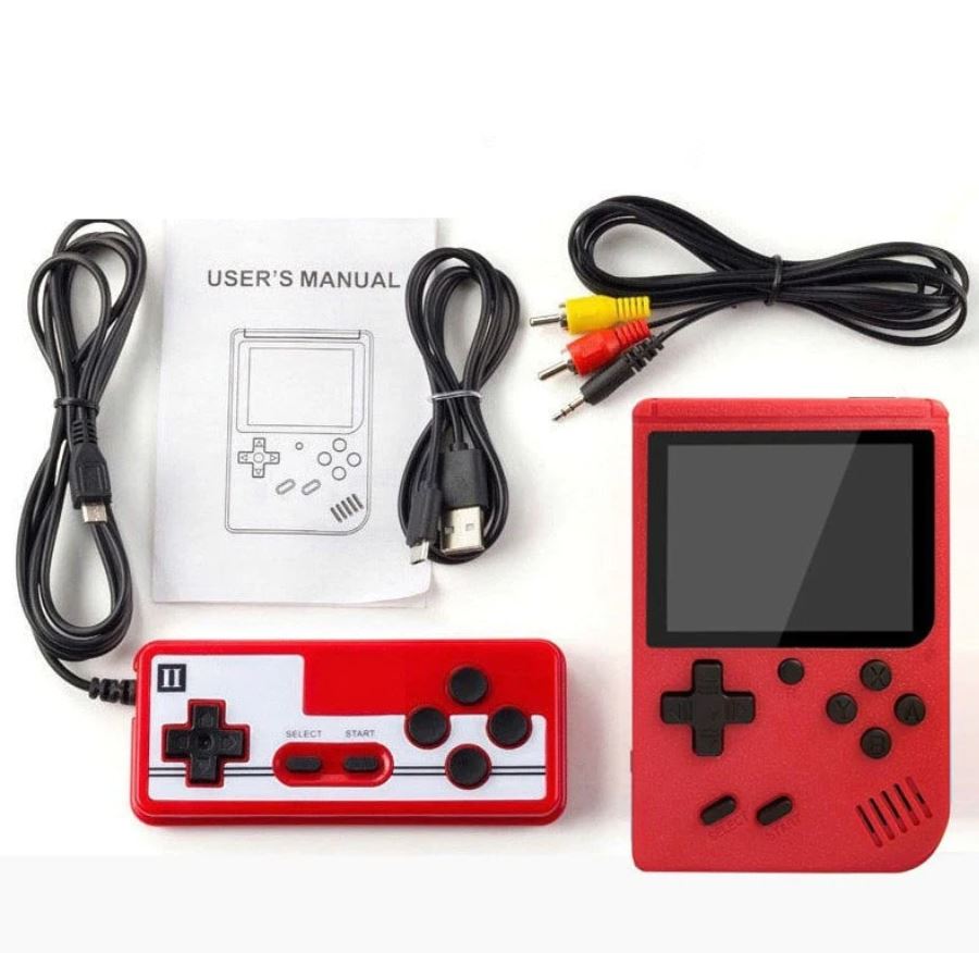Avelena | 400 In 1 Tragbare Video Handheld Retro-Spielkonsole Geschenk für Kinder