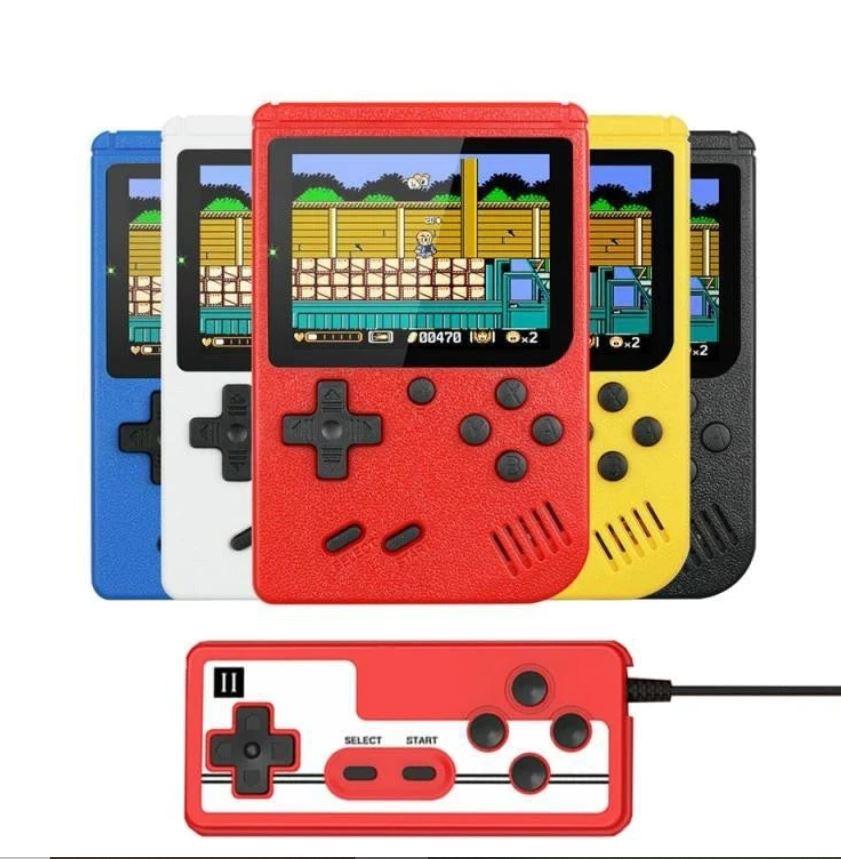Avelena | 400 In 1 Tragbare Video Handheld Retro-Spielkonsole Geschenk für Kinder