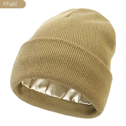 Avelena | Unisex Beanie | Anti-Statik & Anti-Frizz | Weiches, Glattes Gewebe | Verwirrungsfreies Design