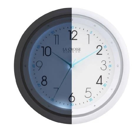Avelena | Analoge Wanduhr mit Nachtsicht 404-4525