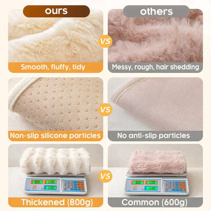 Avelena | dicker Kaninchenplüsch Sofaüberzug