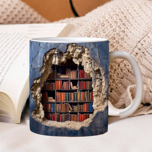 Avelena | 3D Bücherregal Tasse