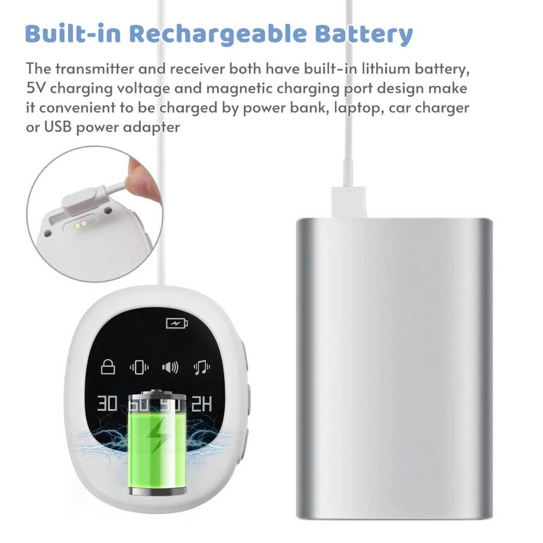 Avelena | Drahtloses Bettnässen Enuresis Alarm