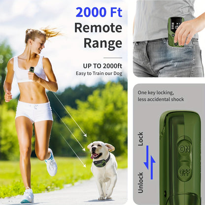 Avelena | TailCoach | Sanftes Hundehalsband mit USB-Aufladung und Vibration
