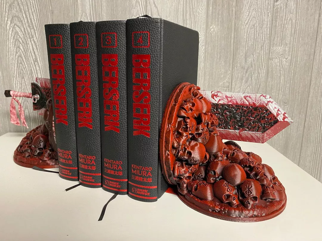 Avelena | Berserk Buchstützen - Dragonslayer, Geschenk für sie|ihn