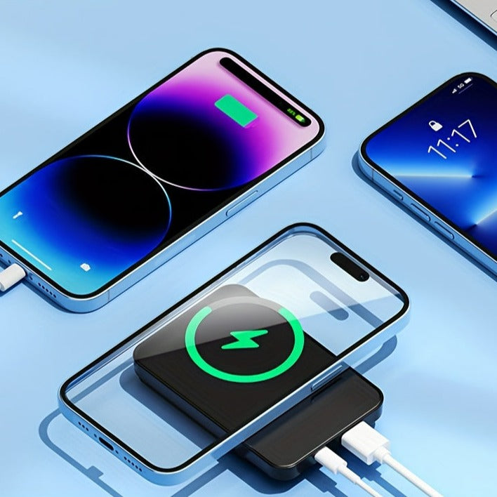 Avelena | Kompakte Magnetische Powerbank für Superschnelles Laden