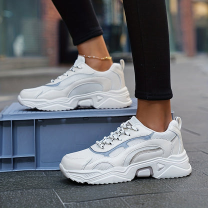 Avelena Modische Plattform-Chunky Sneakers für Damen | Perfekt für den Alltag