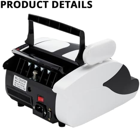 Avelena | Automatischer Geldzähler mit UV-Erkennung & LED-Anzeige – NoteScan