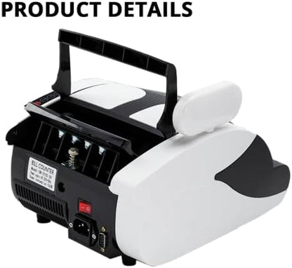 Avelena | Automatischer Geldzähler mit UV-Erkennung & LED-Anzeige – NoteScan