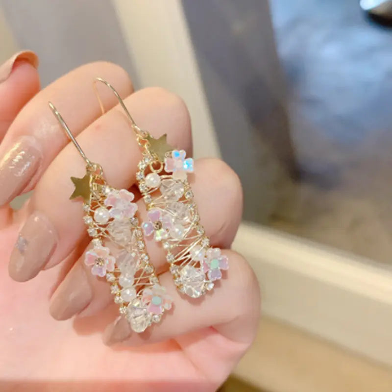 Avelena | Neue Fairy Fashion Handgefertigte Ohrringe Frauen