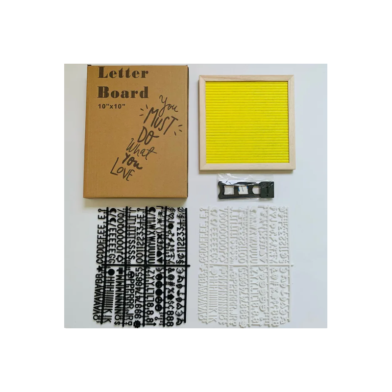 Avelena | Filz Buchstaben Nachrichtenboard