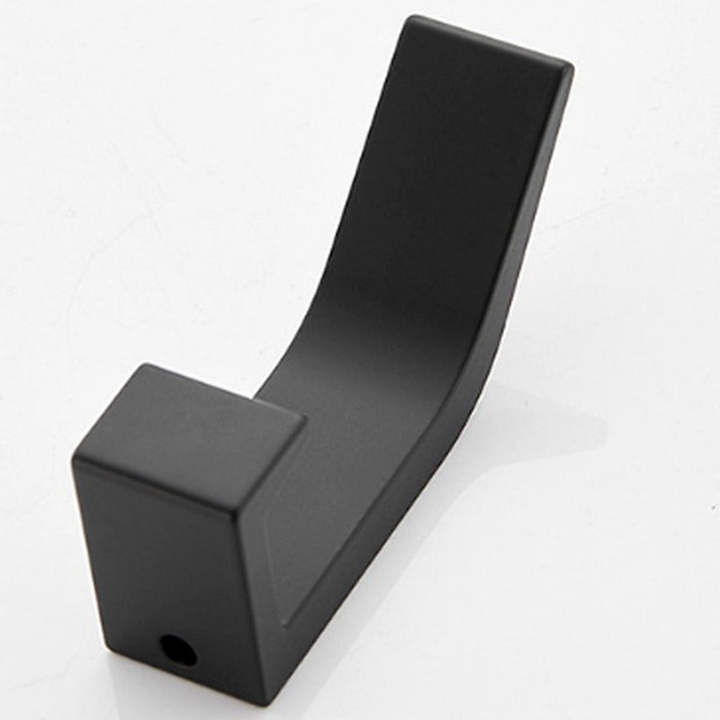 Avelena | Aviro Aluminium Wandhaken Schwarz/Weiß - Moderne Dekorative Garderobenhaken