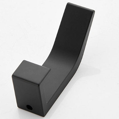 Avelena | Aviro Aluminium Wandhaken Schwarz/Weiß - Moderne Dekorative Garderobenhaken